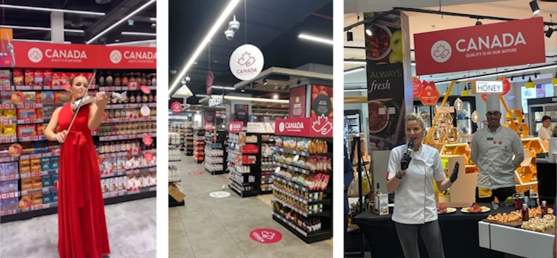 Canadian Food and Beverage Retail Campaign in United Arab Emirates