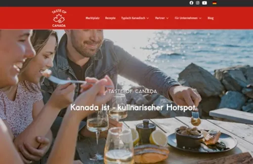 Taste of Canada Campaign in German-speaking markets